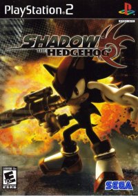 Shadow The Hedgehog Controller Playstation 2 US box art